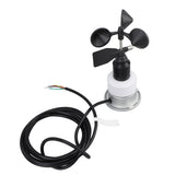 5 in 1 Weather Meter with Cable Wind Speed Wind Direction Temperature Humidity Air Pressure Multifunction Wired Weather Sensor