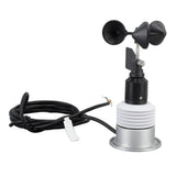 5 in 1 Weather Meter with Cable Wind Speed Wind Direction Temperature Humidity Air Pressure Multifunction Wired Weather Sensor