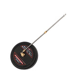13 Inch Pressure Washer Surface Cleaner Attachment 1/4inch Connector 2500PSI Power Washer Surface Cleaner for Driveways Sidewalks Patios