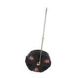 16 Inch Pressure Washer Surface Cleaner with 3 Wheels 3600PSI Stainless Steel Power Washer Accessory with 1/4 Inch Quick Connector 2 Extension Wands