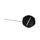 16 Inch Pressure Washer Surface Cleaner with 3 Wheels 3600PSI Stainless Steel Power Washer Accessory with 1/4 Inch Quick Connector 2 Extension Wands