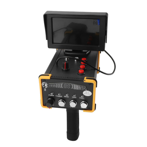 Metal Detector with Display 1000M Range 30M Depth Sensitive Handheld Underground Treasure Finder Scanner for Copper Gold Silver