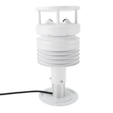 5 in 1 Weather Sensor RS485 Ultrasound Temperature Humidity Wind Speed Direction Air Pressure Micro Weather Environment Meter for Outdoor DC 9 to 30V