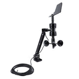 Wind Speed Direction Sensor 0‑2.5V Signal Output 3 Cups S Type Integrated Anemometer Transmitter DC5V