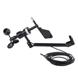 Wind Speed Direction Sensor 0‑2.5V Signal Output 3 Cups S Type Integrated Anemometer Transmitter DC5V