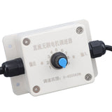 DC 12V Concrete Vibrator Motor 4000RPM Brushless Aluminum Alloy IP65 Electric Vibrating Motor with Speed Controller for Shaker 20W In Australia - Darrahopens