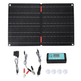 ETFE Foldable Solar Panel 60W 60A Controller OBD Plug Wire 12V IP68 Waterproof Car Solar Charger Kit In Australia - Darrahopens