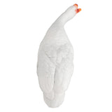 Resin Goose Statue Garden Decor Figurine Ornament for Pool Side Lawn Yard Outdoor Decoration Funny Housewarming Gift Sit and Look