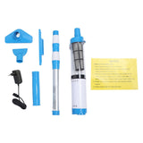 Darrahopens Home & Garden > Pool & Accessories > Pool Sweeps & Vacuums 3 in 1 Handheld Pool Vacuum Cordless Rechargeable IPX7 Water Proof 1.5h Run Time Hot Tub Vacuum Cleaner with 3 Replace Heads for Sand Debris In Australia - Darrahopens