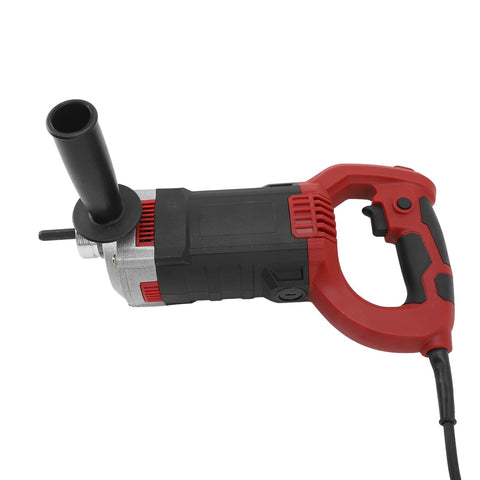 Handheld Concrete Vibrator with Lock Switch Button 5000RPM Sides Heat Dissipation Window Handheld Electric Concrete Vibrating Tool