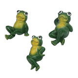 3pcs Outdoor Frog Ornament American Style Innovative Simulation Garden Frog Statues for Yard Home Garden Patio and Lawn Decoration In Australia - Darrahopens