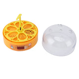 6 Egg Smart Chicken Incubators Automatic Temperature Control Small Display Hatcher Machine for Hatching Eggs EU Plug 110‑220V