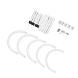 5 Pcs Pool Cover Holder 43cm U Shaped Tube Solar Blanket Storage Hook for Above Ground Swimming Pool