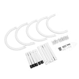 5 Pcs Pool Cover Holder 43cm U Shaped Tube Solar Blanket Storage Hook for Above Ground Swimming Pool