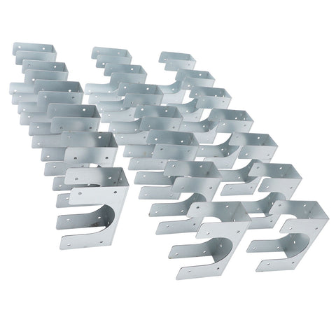 20pcs Metal Stud Shoes for Single Wood Studs Fits Up to 2‑1/2 Inch Pipes Extra Support Wood Stud Shoes In Australia - Darrahopens