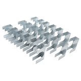 20pcs Metal Stud Shoes for Single Wood Studs Fits Up to 2‑1/2 Inch Pipes Extra Support Wood Stud Shoes
