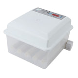 12 Eggs Incubator Dual Power Supply Fully Automatic Poultry Incubator for Ducks Geese US Plug 110‑220V