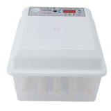12 Eggs Incubator Dual Power Supply Fully Automatic Poultry Incubator for Ducks Geese US Plug 110‑220V