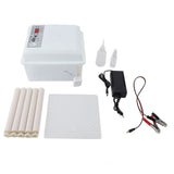 12 Eggs Incubator Dual Power Supply Fully Automatic Poultry Incubator for Ducks Geese EU Plug 110‑220V In Australia - Darrahopens