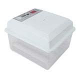 12 Eggs Incubator Dual Power Supply Fully Automatic Poultry Incubator for Ducks Geese EU Plug 110‑220V