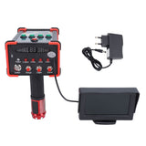 Metal Detectors Professional High Sensitivity 49.2ft Depth 3280.1ft Range Remote Search Metal Scanner Device with LCD Display 100‑240V EU Plug