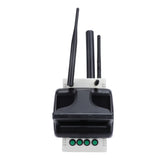 25m Deep Metal Detector with Display Screen 1200m Search Range Gold Finder Metal Scanner Device 100‑240V US Plug White