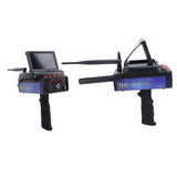Metal Detector with Display 1200M Range 25M Depth Sensitive Handheld Underground Treasure Finder Scanner for Copper Gold Silver