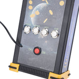 Underground Metal Scanner 49.2ft Depth 3280.8ft Range High Accuracy Sensitive Metal Detector with Screen for Copper Gold Silver Yellow Frame US Plug 100‑240V In Australia - Darrahopens