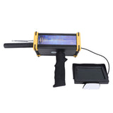 Underground Metal Detector Yellow Frame Accurate Sensitive 49.2ft Depth 3280.8ft Range with Display Screen Metal Scanner for Copper Gold Silver US Plug 100‑240V In Australia - Darrahopens