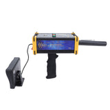 Underground Metal Detector Yellow Frame Accurate Sensitive 49.2ft Depth 3280.8ft Range with Display Screen Metal Scanner for Copper Gold Silver US Plug 100‑240V
