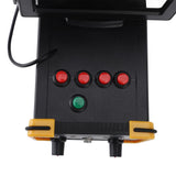 20M Depth Metal Detector with Screen Search Finder 1200M Range Deep Underground Gold Silver Copper Treasure Finder for Security Inspection 100‑240V US Plug