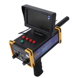 20M Depth Metal Detector with Screen Search Finder 1200M Range Deep Underground Gold Silver Copper Treasure Finder for Security Inspection 100‑240V US Plug