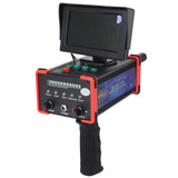 Metal Detector 20m Depth 1200M Range Handheld Metal Pinpointer with LCD Display for Copper Gold Silver 100‑240V EU Plug
