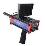 Metal Detector 20m Depth 1200M Range Handheld Metal Pinpointer with LCD Display for Copper Gold Silver 100‑240V EU Plug