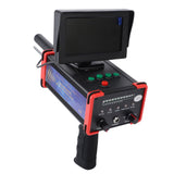 Metal Detector 20m Depth 1200M Range Handheld Metal Pinpointer with LCD Display for Copper Gold Silver 100‑240V EU Plug
