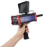 Metal Detector 20m Depth 1200M Range Handheld Metal Pinpointer with LCD Display for Copper Gold Silver 100‑240V EU Plug
