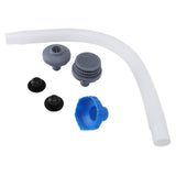 Swimming Pool Water Nozzle Connector Kits Pool Skimmer Hose and Adapter B Set with Outlet Strainer Grid Inlet Nozzle Hole Plug for Above Ground Pool