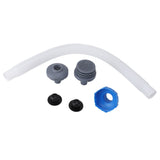 Swimming Pool Water Nozzle Connector Kits Pool Skimmer Hose and Adapter B Set with Outlet Strainer Grid Inlet Nozzle Hole Plug for Above Ground Pool