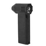 Jet Fan 150000RPM High Speed Brushless Handheld Rechargeable Turbo Violent Fan for Outdoor Camping Black