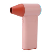Electric Air Duster 130000RPM Compressed Air Duster 3 Gear Adjustable Jet Dry Blower for Computer Keyboard Outdoors Car Home Pink