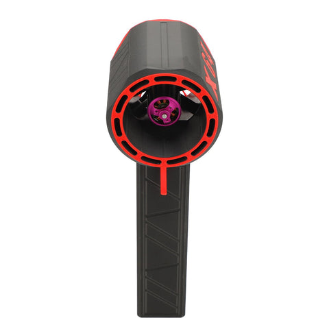 Jet Dryer Blower Violent Turbo Fan 11 Blade 8000mAh Brushless Motor 64mm Duct Jet Fan 1400g Thrust 100‑240V EU Plug