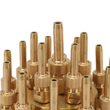 Fountain Nozzle Brass G2 Inch DN50 3 Tier Adjustable Column Water Fountain Nozzle Sprinkler Spray Head for Garden Pool Pond Landscaping