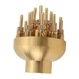 Fountain Nozzle Brass G2 Inch DN50 3 Tier Adjustable Column Water Fountain Nozzle Sprinkler Spray Head for Garden Pool Pond Landscaping