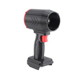 Turbine Jet Fan 60000RPM Portable Adjustable Speed 64mm Duct Handheld Jet Dry Blower for Car Cleaning Dedusting Black