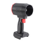 Turbine Jet Fan 60000RPM Portable Adjustable Speed 64mm Duct Handheld Jet Dry Blower for Car Cleaning Dedusting Black