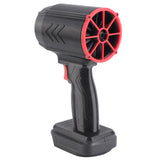 Turbine Jet Fan 60000RPM Portable Adjustable Speed 64mm Duct Handheld Jet Dry Blower for Car Cleaning Dedusting Black