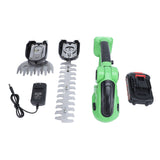 Handheld Grass Trimmer Multifunctional Rechargeable Electric Shrub Trimmer for Home US Plug 100‑240V