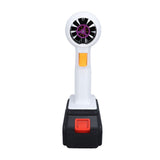 800W Turbo Jet Fan High Power Brushless Motor 3000mAh Rechargeable Battery 1000G Thrust Portable Handheld Air Dryer Blower
