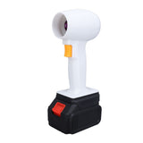 800W Turbo Jet Fan High Power Brushless Motor 3000mAh Rechargeable Battery 1000G Thrust Portable Handheld Air Dryer Blower