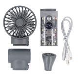 Small Jet Blower Multi Wind Speeds Portable 2 in 1 Handheld Desk Electric Air Duster Fan for PC Keyboard Outdoor Sports In Australia - Darrahopens